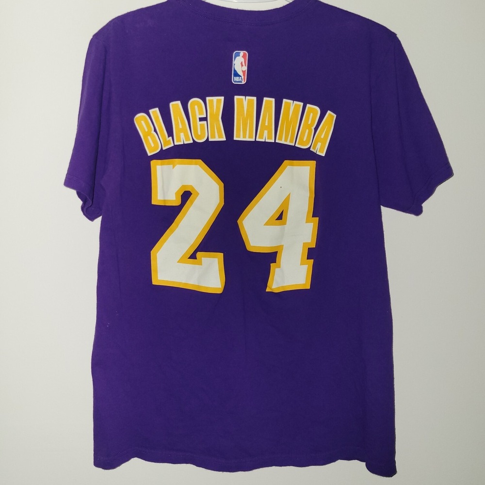 Adidas The Go To Tee Kobe Bryant Black Mamba Short Sleeve T-Shirt Size Medium